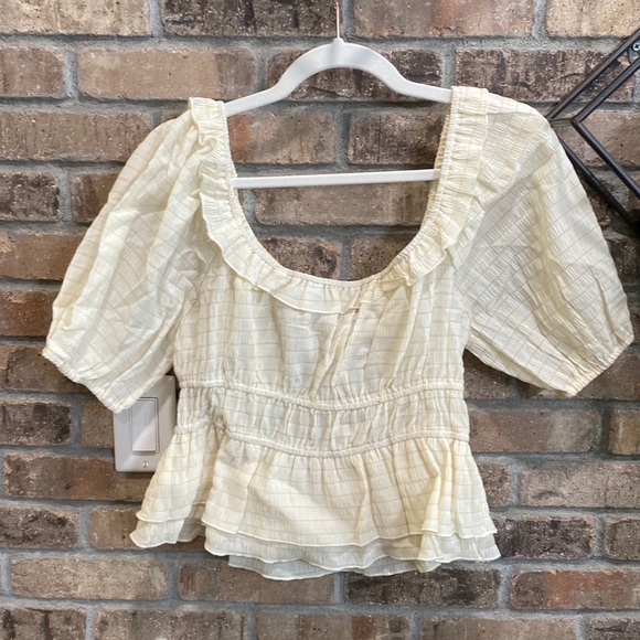 bohme Tops - NWT CREAM BLOUSE